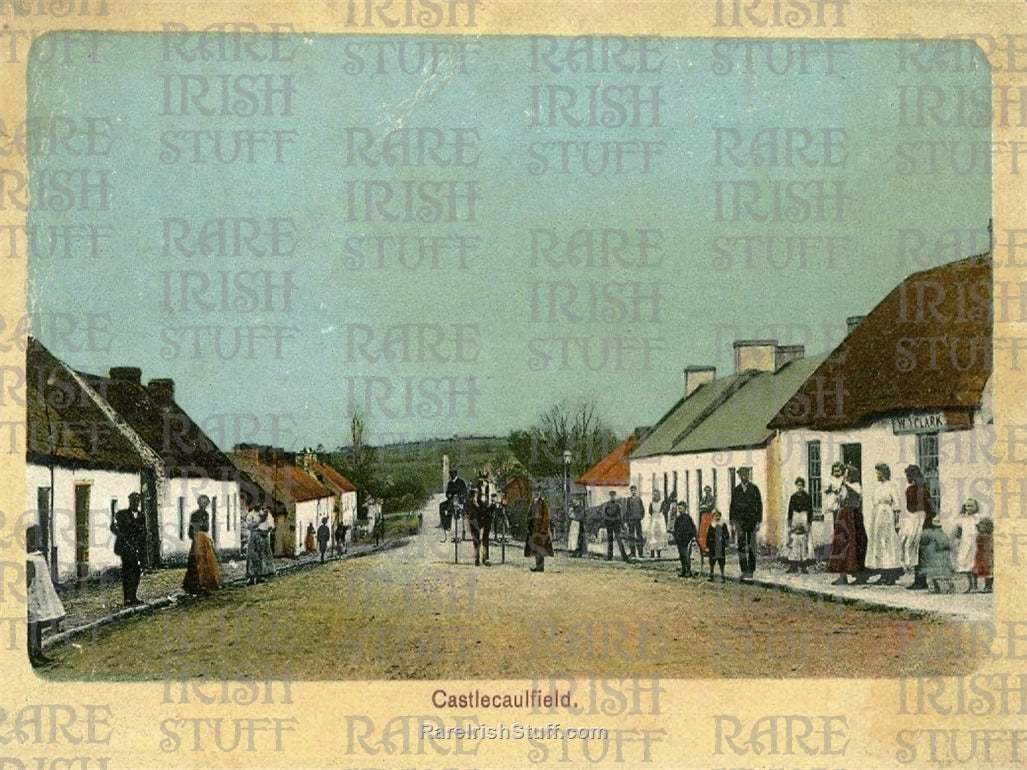 Main Street, Castlecaulfield, Co. Tyrone, Ireland 1899