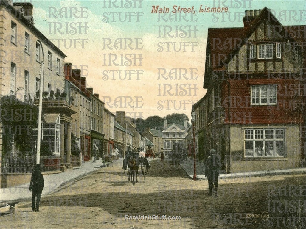 Main Street, Lismore, Co. Waterford, Ireland 1895