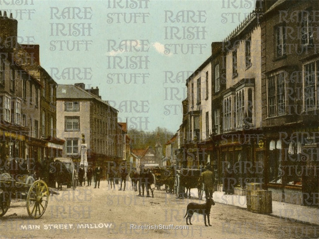 Main Street, Mallow, Co. Cork, Ireland 1898