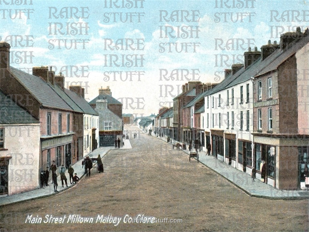 Main Street, Miltown Malbay, Co Clare, Ireland 1900