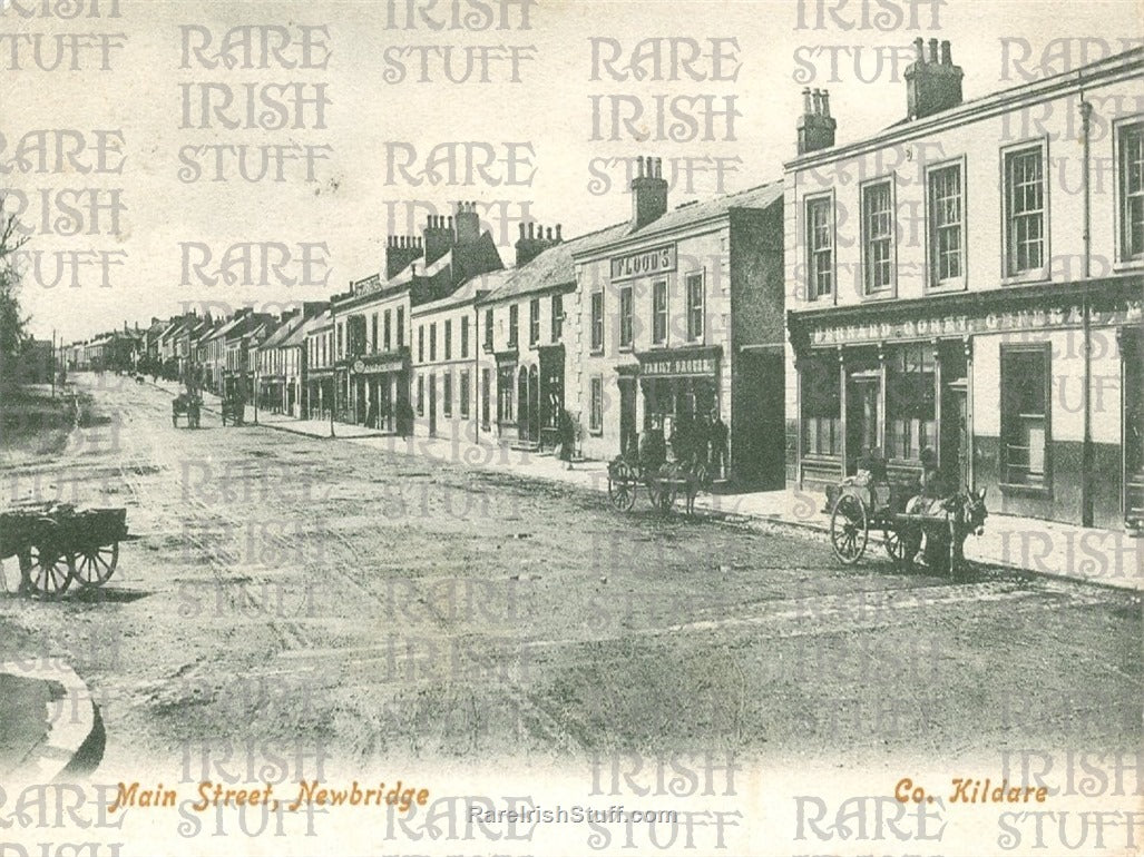 Main Street, Newbridge, Co Kildare, Ireland 1905