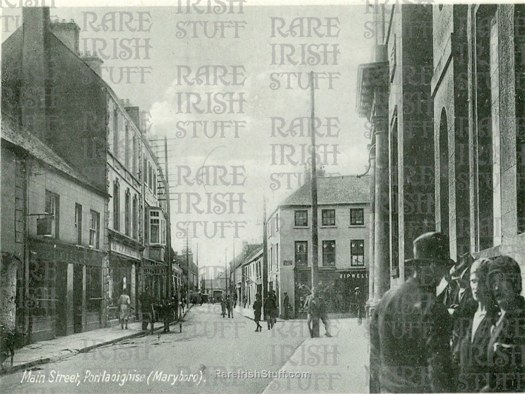 Main Street, Portlaoise, Co. Laois, Ireland 1910