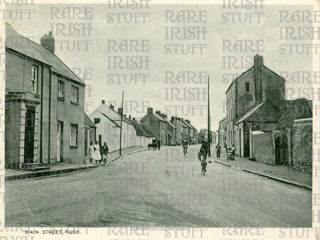 Main Street, Rush, Dublin, Ireland 1910
