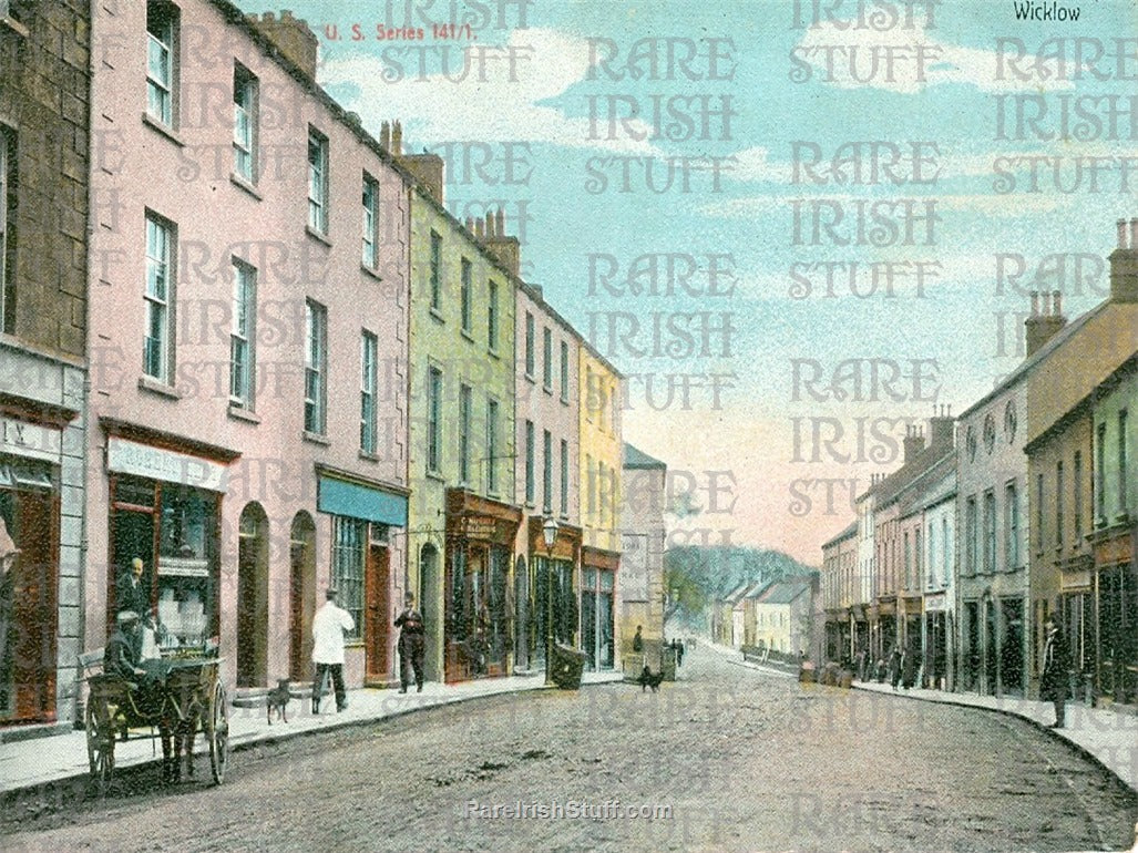 Main Street, Wicklow Town, Co. Wicklow, Ireland 1895
