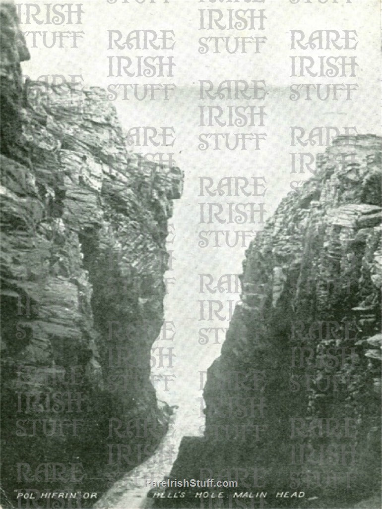 Hell’s Hole, Malin Head, Co. Donegal, Ireland 1900