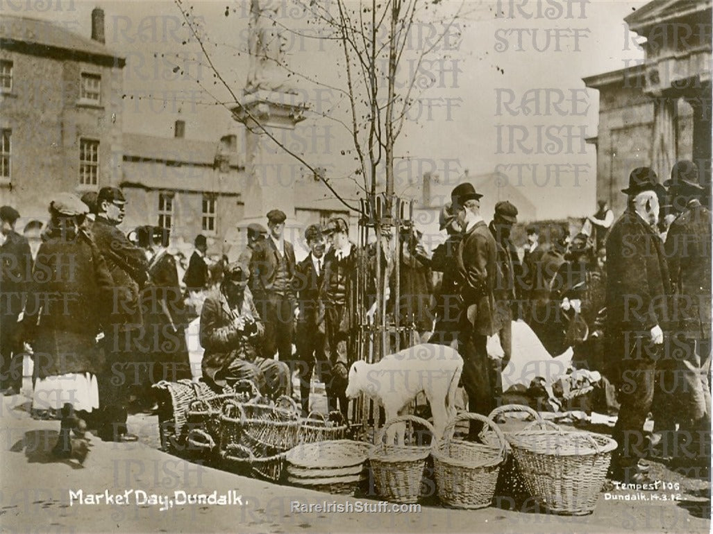 Market Day, Dundalk, Co. Louth, Ireland 1895