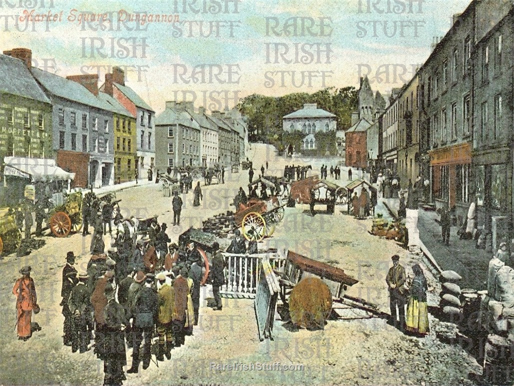 Market Square, Dungannon, Co. Tyrone, Ireland 1900
