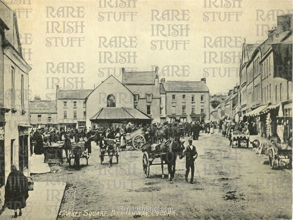 Market Square, Dunmanway, Co. Cork, Ireland 1905