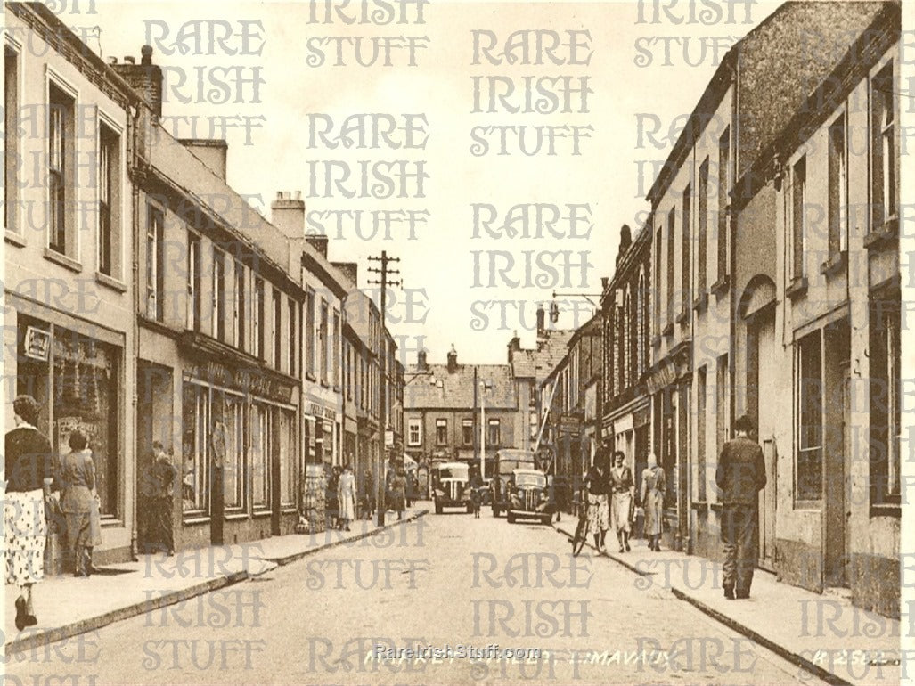 Market Street, Limavady, Derry, Ireland 1940's