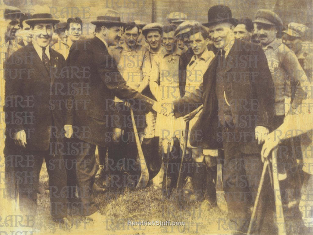 Michael Collins with Harry Boland, Croke Park, Dublin, 1921