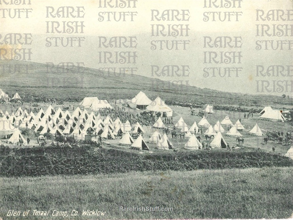 Military Camp, Glen of Imaal, Co. Wicklow, Ireland 1910