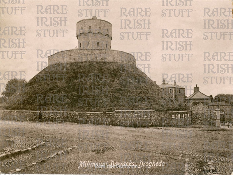 Millmount Barracks, Drogheda, Co. Louth, Ireland, Old Photo, Old Image ...