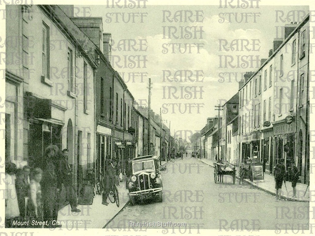 Mount Street, Claremorris, Co. Mayo, Ireland 1930