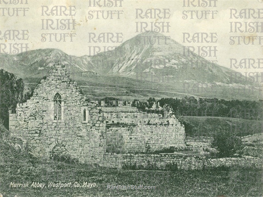 Murrisk Abbey, Westport, Co. Mayo, Ireland 1895