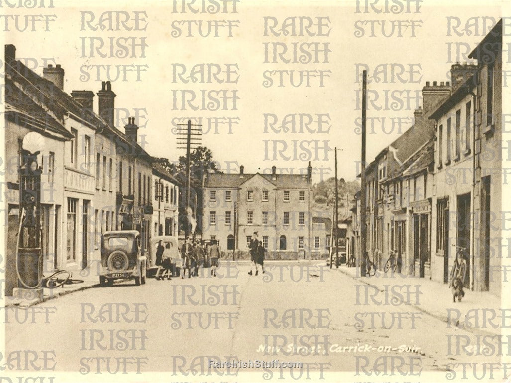 New Street, Carrick-On-Suir, Co. Tipperary, Ireland 1940s