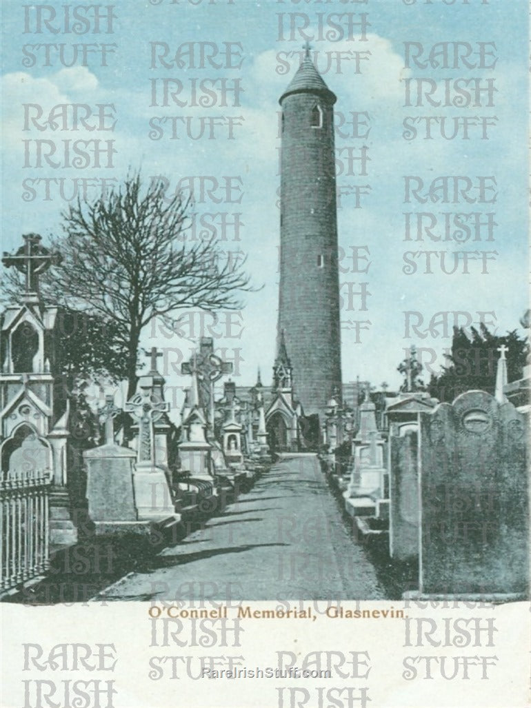 O'Connell Memorial, Glasnevin Cemetery, Dublin, Ireland 1900