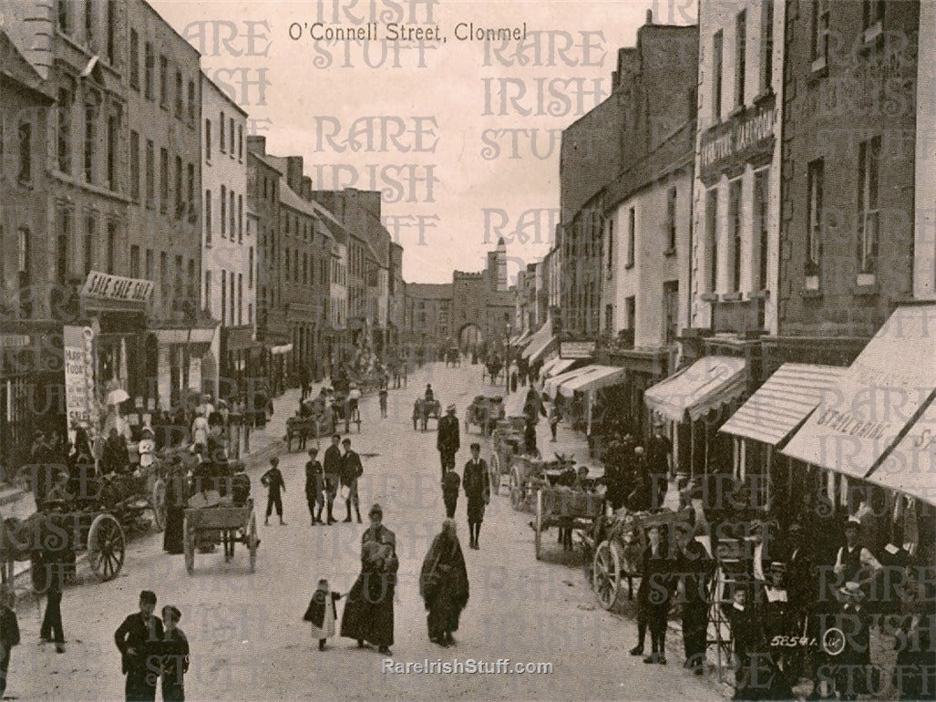 O'Connell Street, Clonmel, Co. Tipperary, Ireland 1895