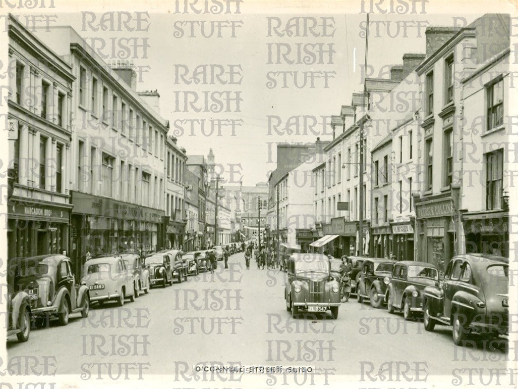 O'Connell Street, Sligo Town, Co. Sligo, Ireland 1960's