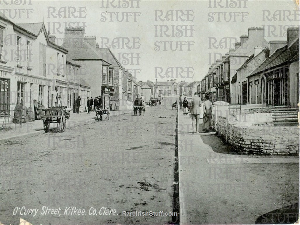 O'Curry Street, Kilkee, Co Clare, Ireland 1890