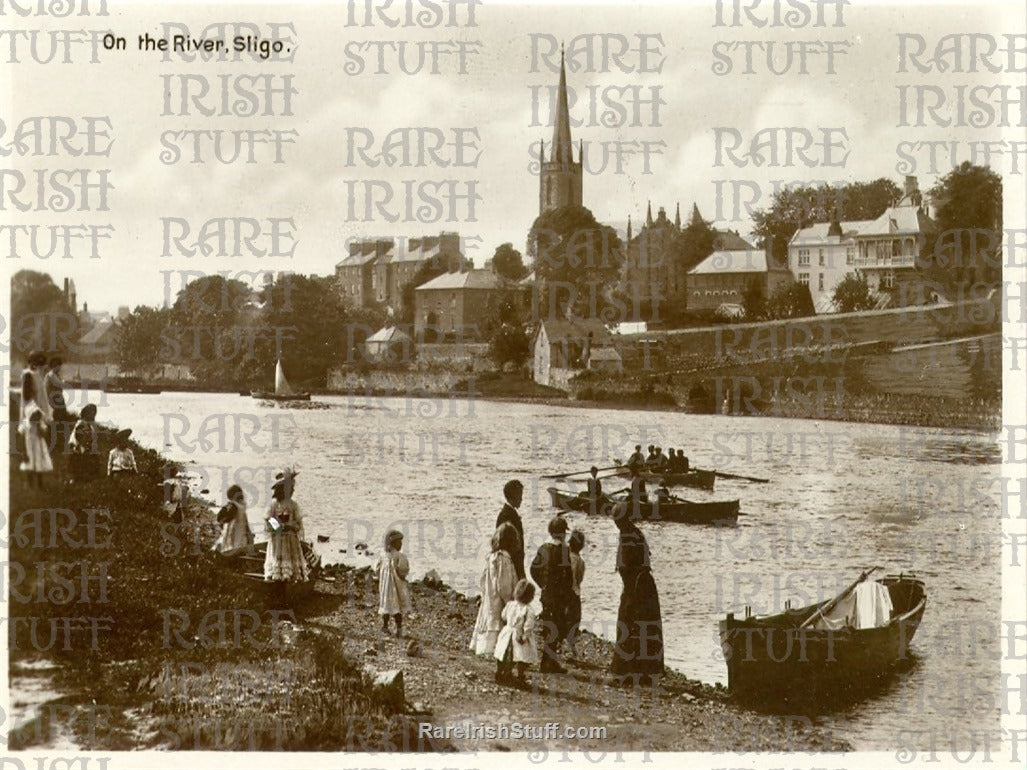 On the River, Sligo Town, Co. Sligo, Ireland 1880