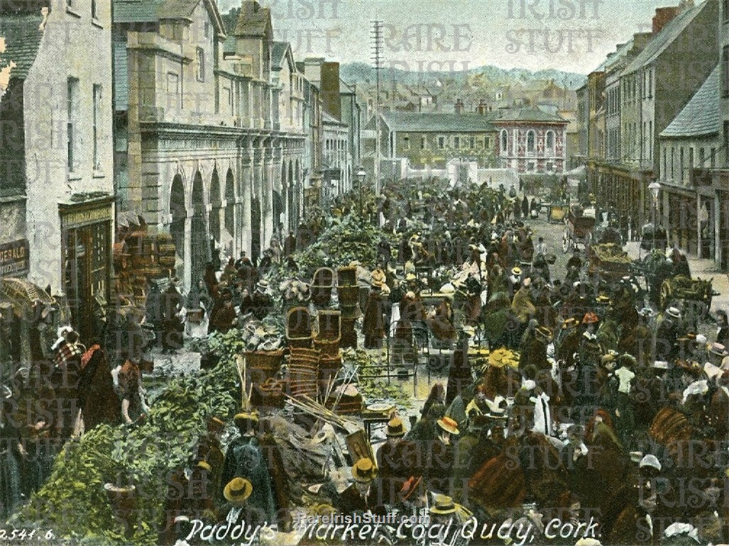 Paddys Market, Coal Quay, Cork City, Ireland 1894