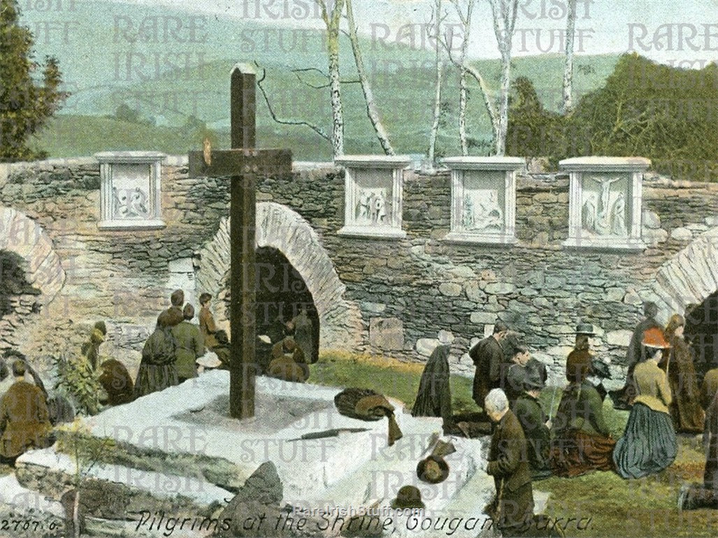 Pilgrims at the Shrine, Gougane Barra, Co. Cork, Ireland 1894