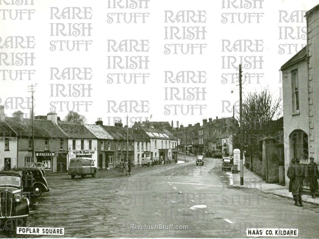 Poplar Square, Naas, Co Kildare, Ireland 1950's