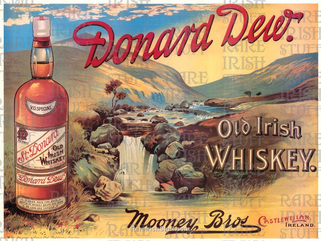 Donard Dew Old Irish Whiskey Advert