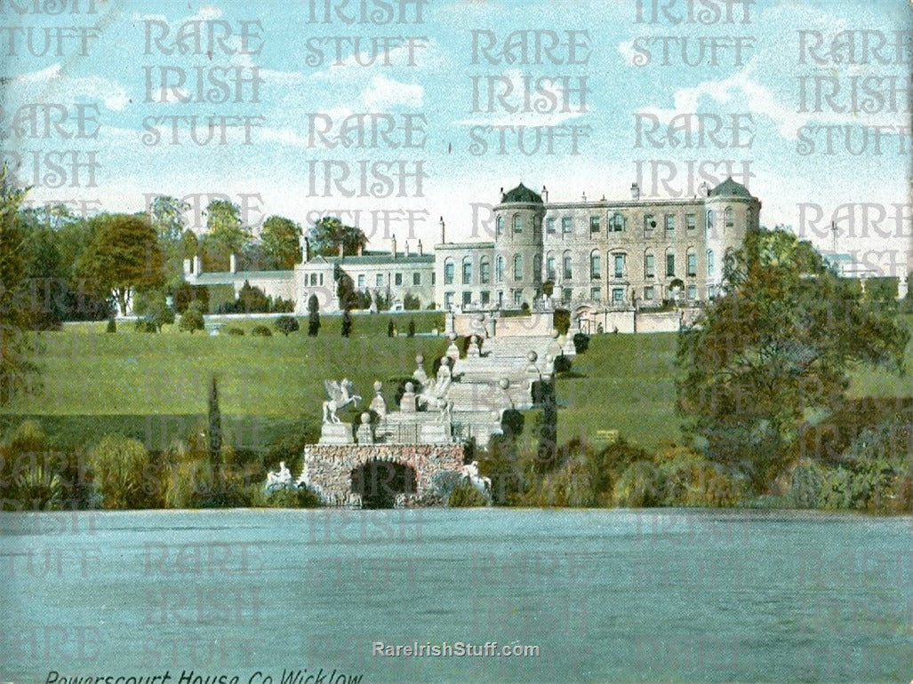Powerscourt House & Gardens, Enniskerry, Co. Wicklow, Ireland 1895