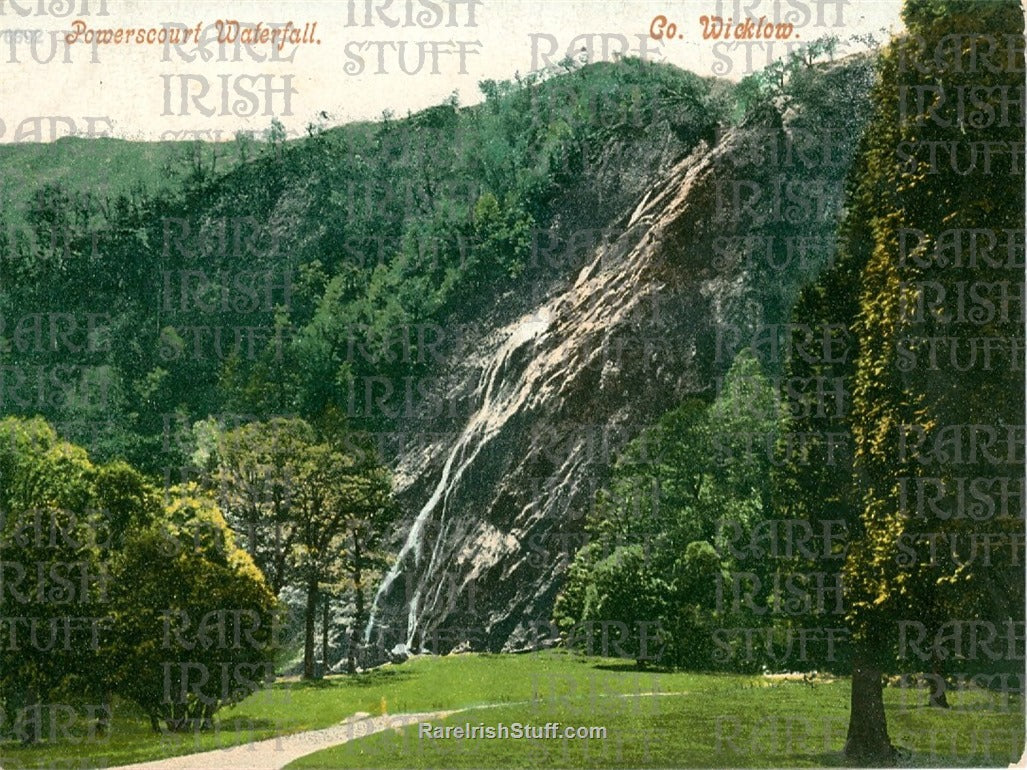 Powerscourt Waterfall, Enniskerry, Co. Wicklow, Ireland 1900