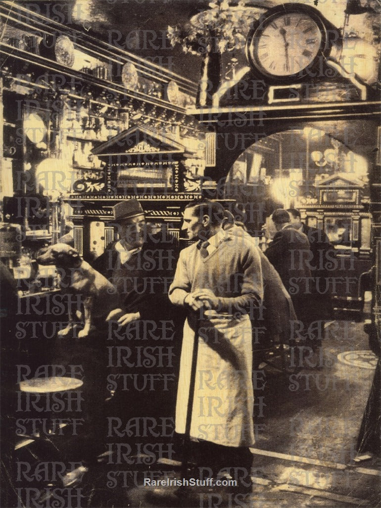 The Long Hall Pub, Dublin, 1940's