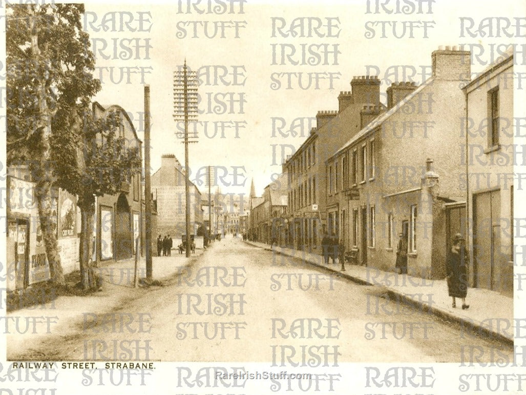 Railway Street, Strabane, Co. Tyrone, Ireland 1907
