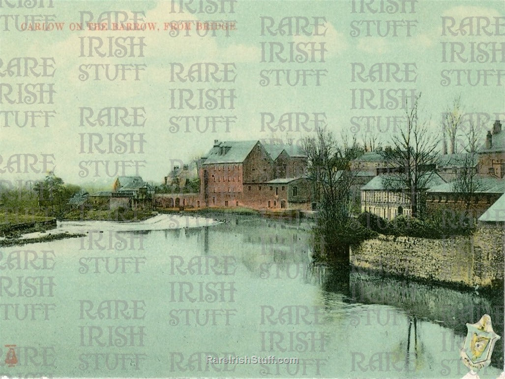 River Barrow, Carlow Town, Co Carlow, Ireland 1895