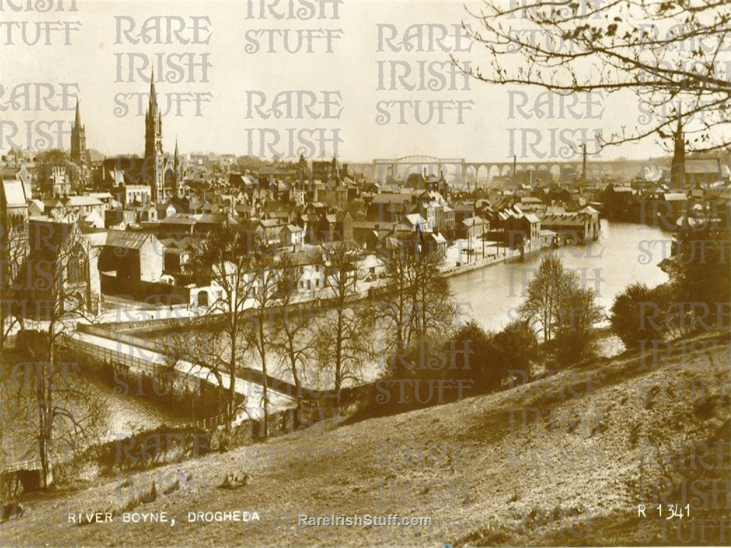 River Boyne, Drogheda, Co. Louth, Ireland 1895