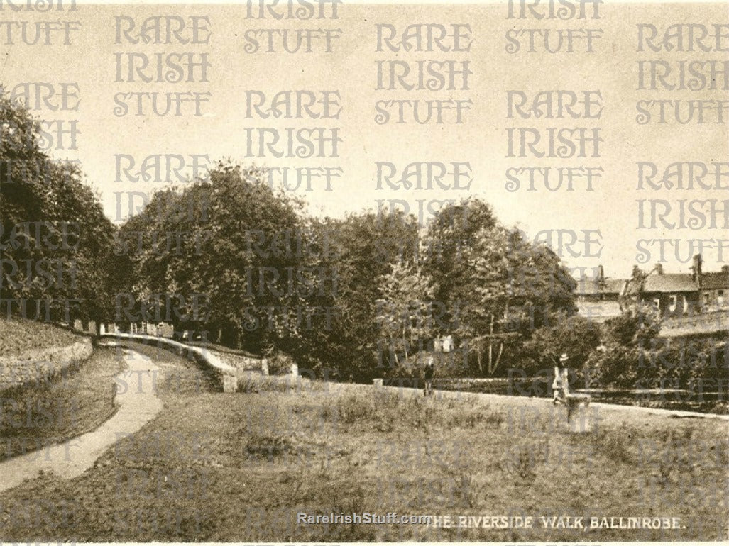 Riverside Walk, Ballinrobe, Co. Mayo, Ireland 1910
