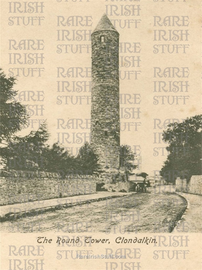 Round Tower, Clondalkin, Dublin, Ireland 1906