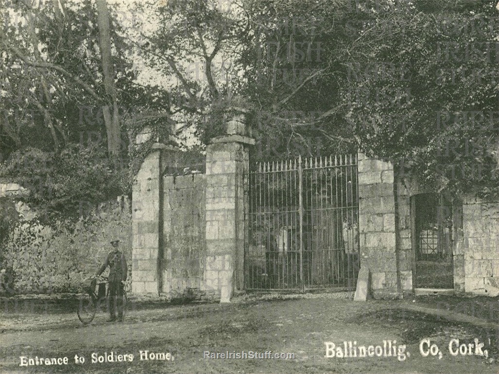 Entrance to Soldiers Home, Ballincollig, Co. Cork, Ireland 1902