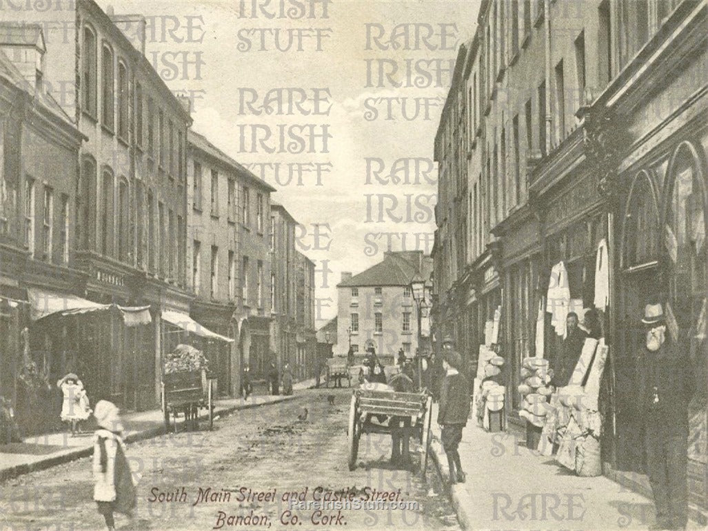 South Main Street & Castle Street, Bandon, Co. Cork, Ireland 1895