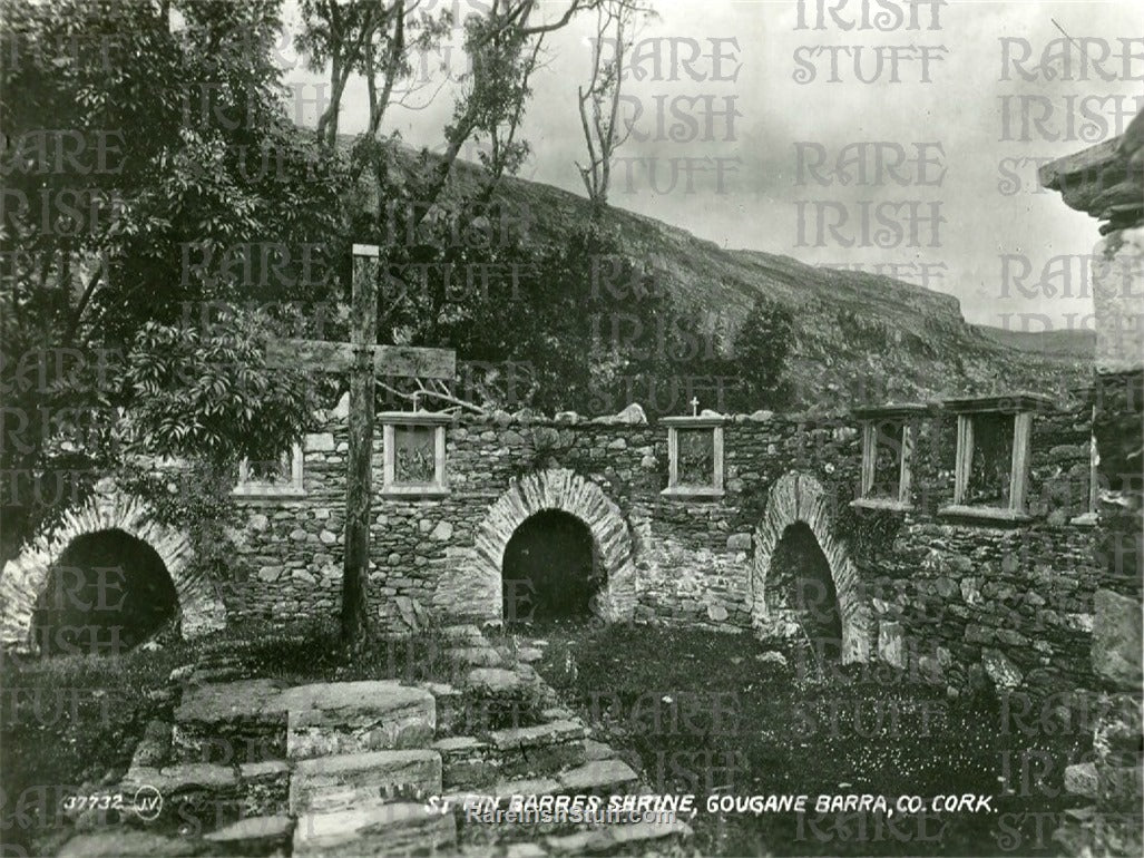 St Fin Barres Shrine, Gougane Barra, Co. Cork, Ireland 1920