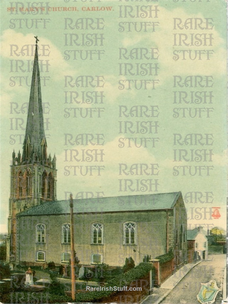 St Mary's Church, Carlow Town, Co Carlow, Ireland c.1900