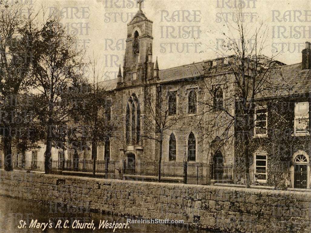 St Mary's Church, Westport, Co Mayo, Ireland 1920