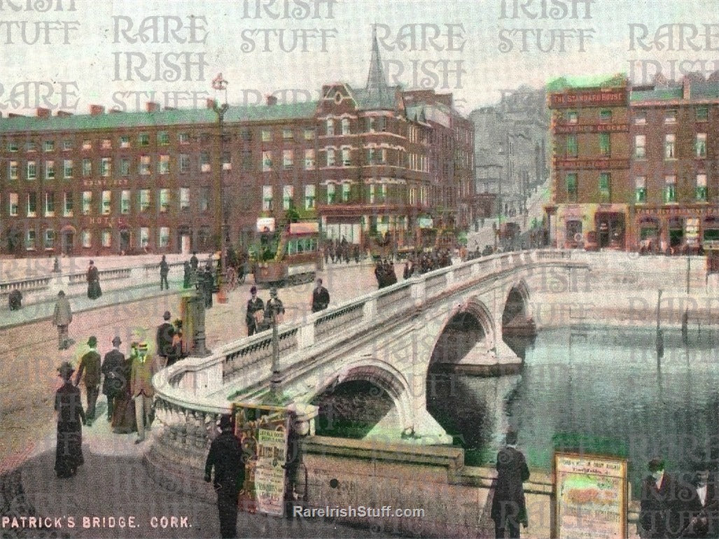 St Patricks Street Bridge, Cork City, Co. Cork, Ireland 1914