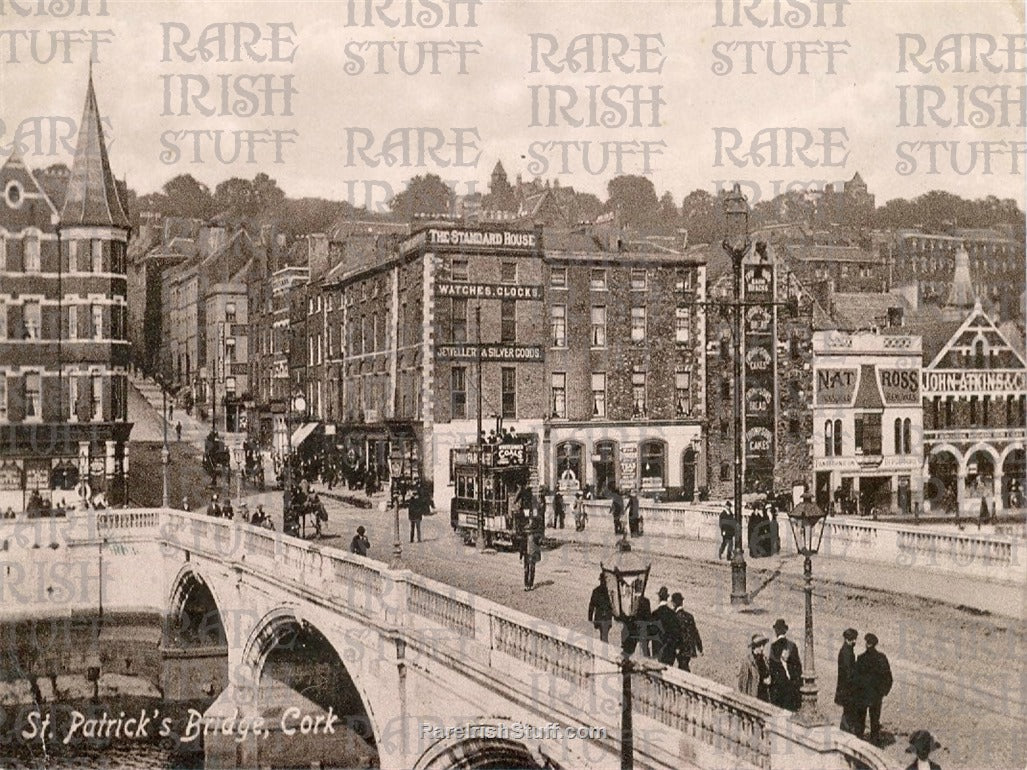 St Patricks Street Bridge, Cork City, Co. Cork, Ireland 1924