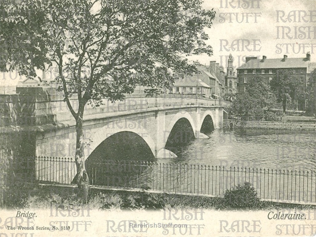 The Bridge, Coleraine, Derry, Ireland 1900