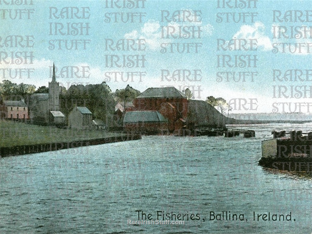 The Fisheries, Ballina, Co. Mayo, Ireland 1900