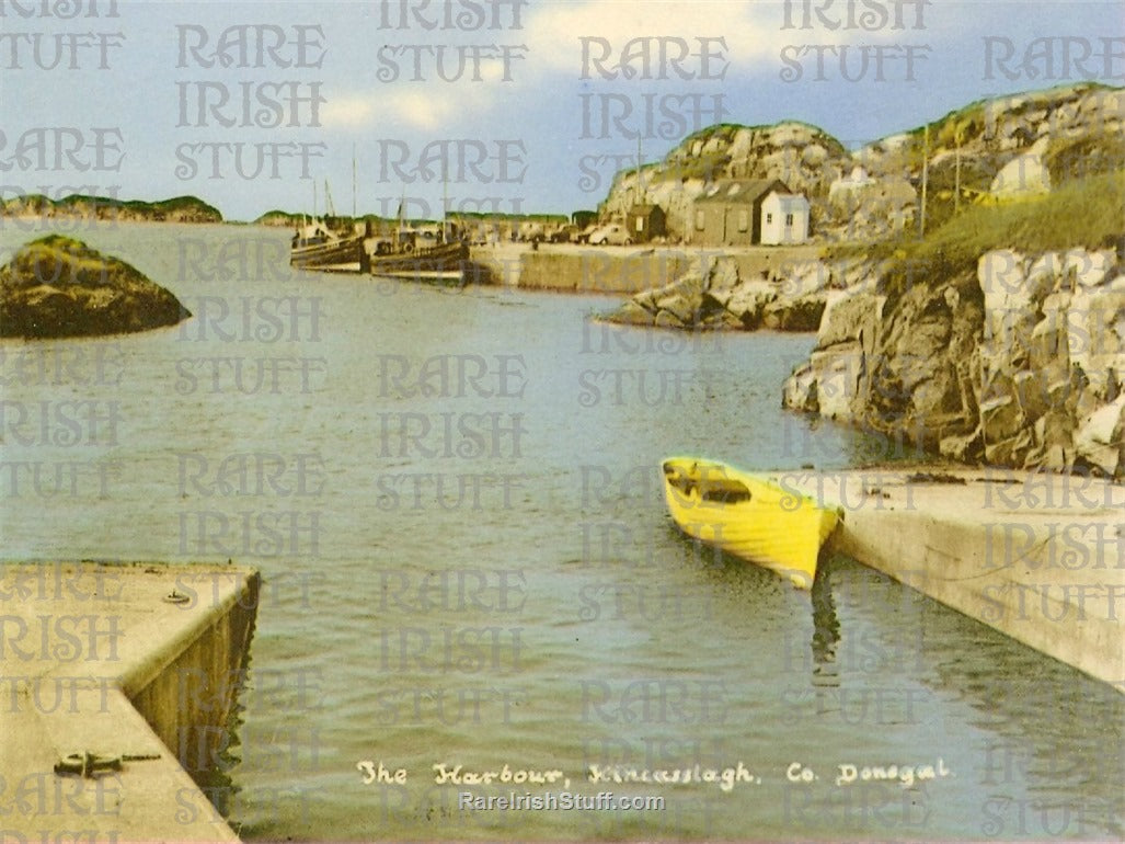 The Harbour, Kincasslagh, The Rosses, Co. Donegal, Ireland 1961