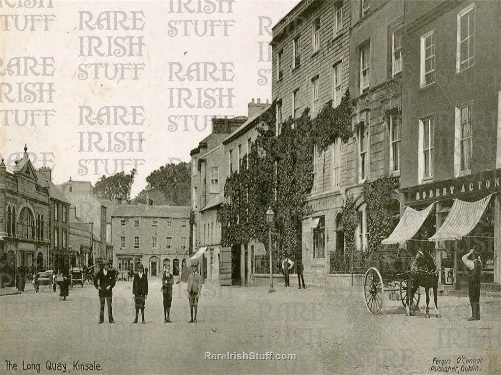 The Long Quay, Kinsale, Co. Cork, Ireland 1905