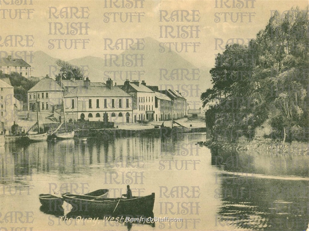 The Quay, Westport, Co. Mayo, Ireland 1900