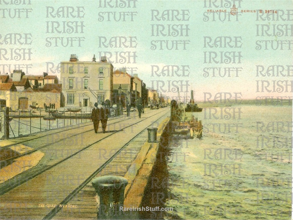 The Quay, Wexford Town, Co. Wexford, Ireland 1910
