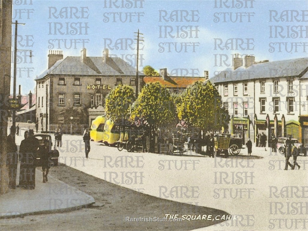 The Square, Cahir, Co. Tipperary, Ireland 1950